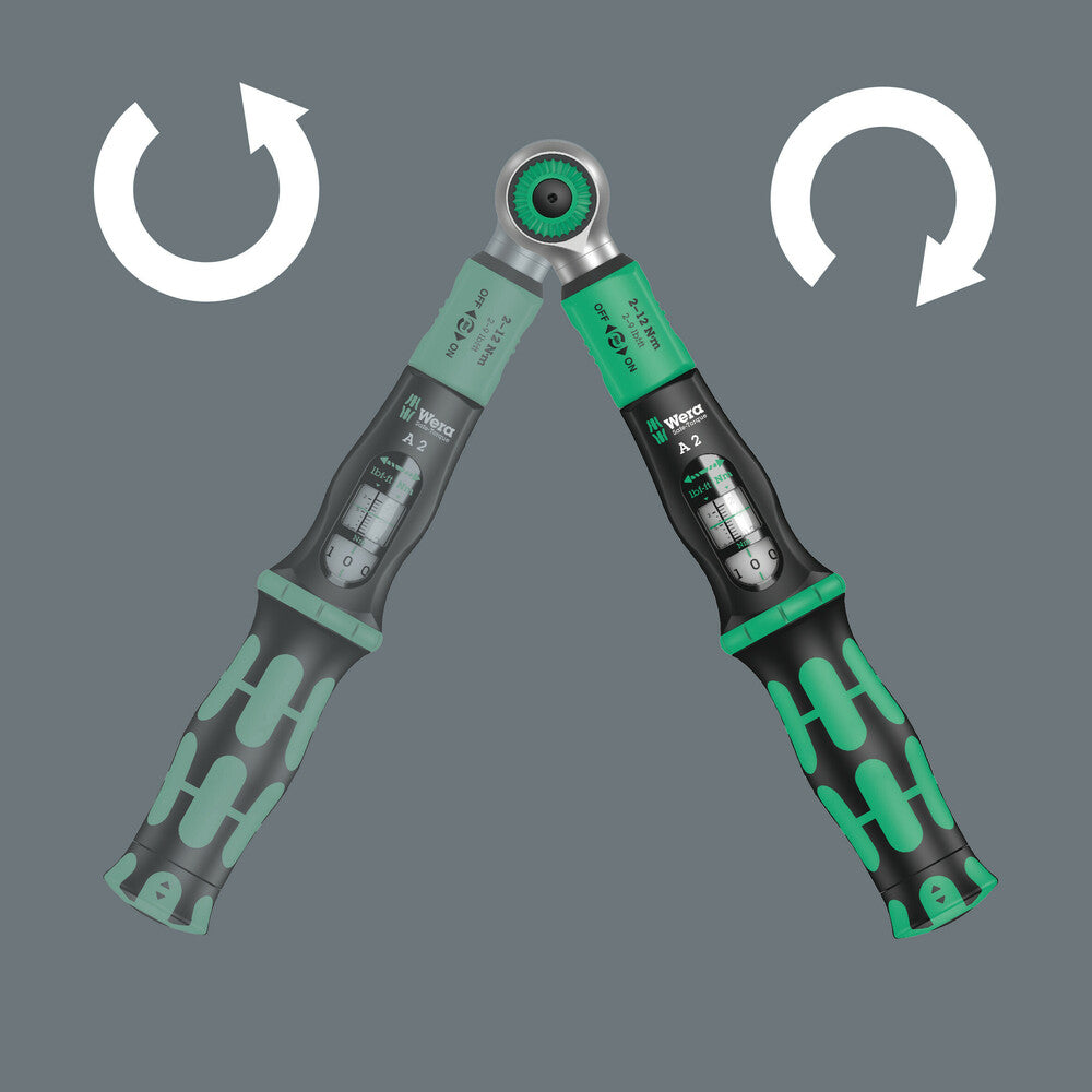 Wera Tools - Safe-Torque A 2 Set 1, 1/4" hexagonal, 2-12 Nm