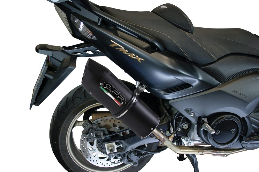 GPR-Exhaust---Furore-Nero-Full-Line-for-T-Max-500-from-2001-to-2011-dB-Killer-Catalyst
