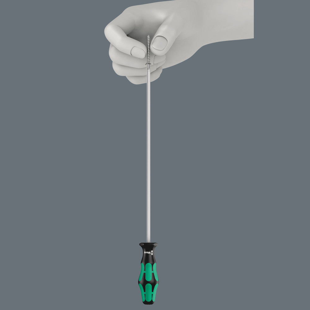 Wera Tools - 367/4 TORX® HF Kraftform Plus Screwdriver set with holding function and 300 mm-long blades