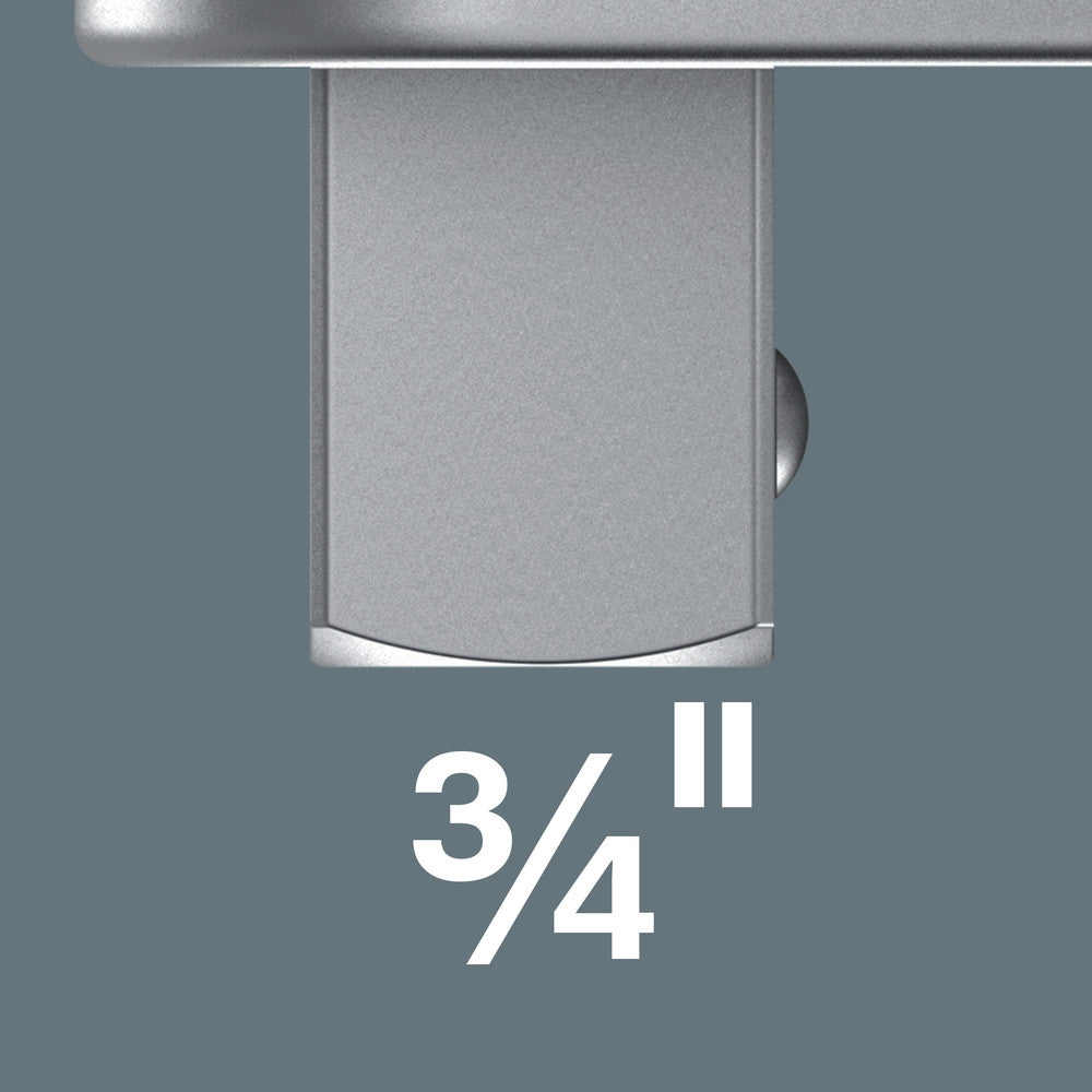 Wera Tools - 7783 E Push-through square insert tool, 14x18 mm