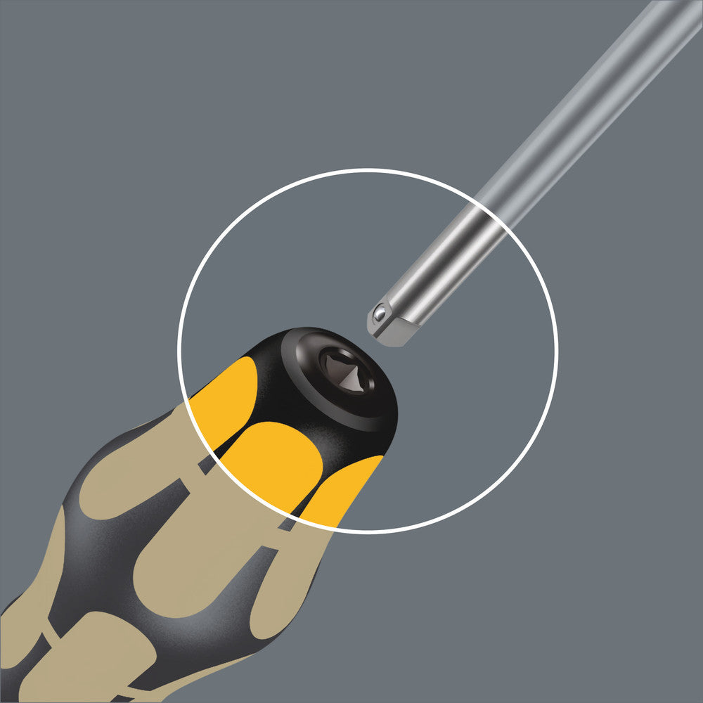 Wera Tools - 932 S/6 Screwdriver set Kraftform Wera: Chiseldriver and rack