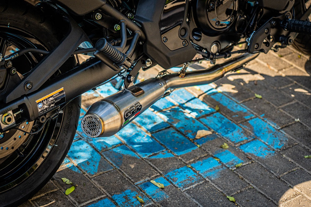 GPR-Exhaust---Ultracone-Full-Line-for-Vulcan-650-S-from-2014-to-2016-dB-Killer-Catalyst
