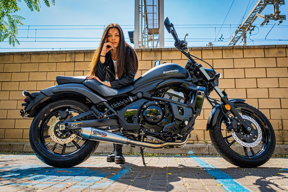 GPR-Exhaust---Ultracone-Full-Line-for-Vulcan-650-S-from-2014-to-2016-dB-Killer-Catalyst