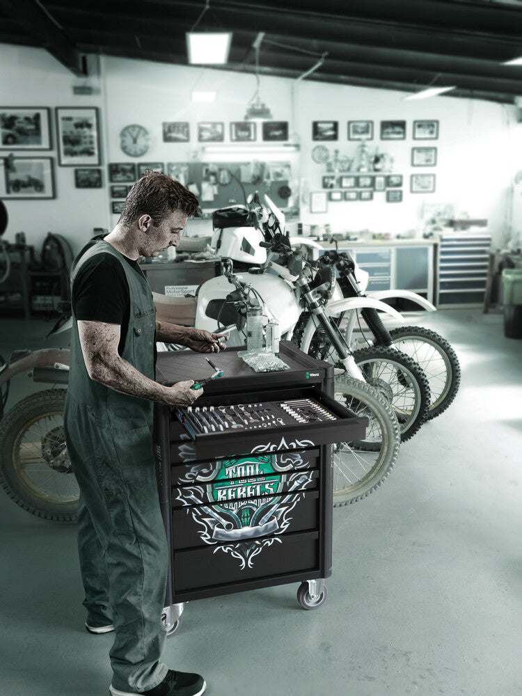 Wera Tools - 9700 Tool Rebel Roller Cabinet 1