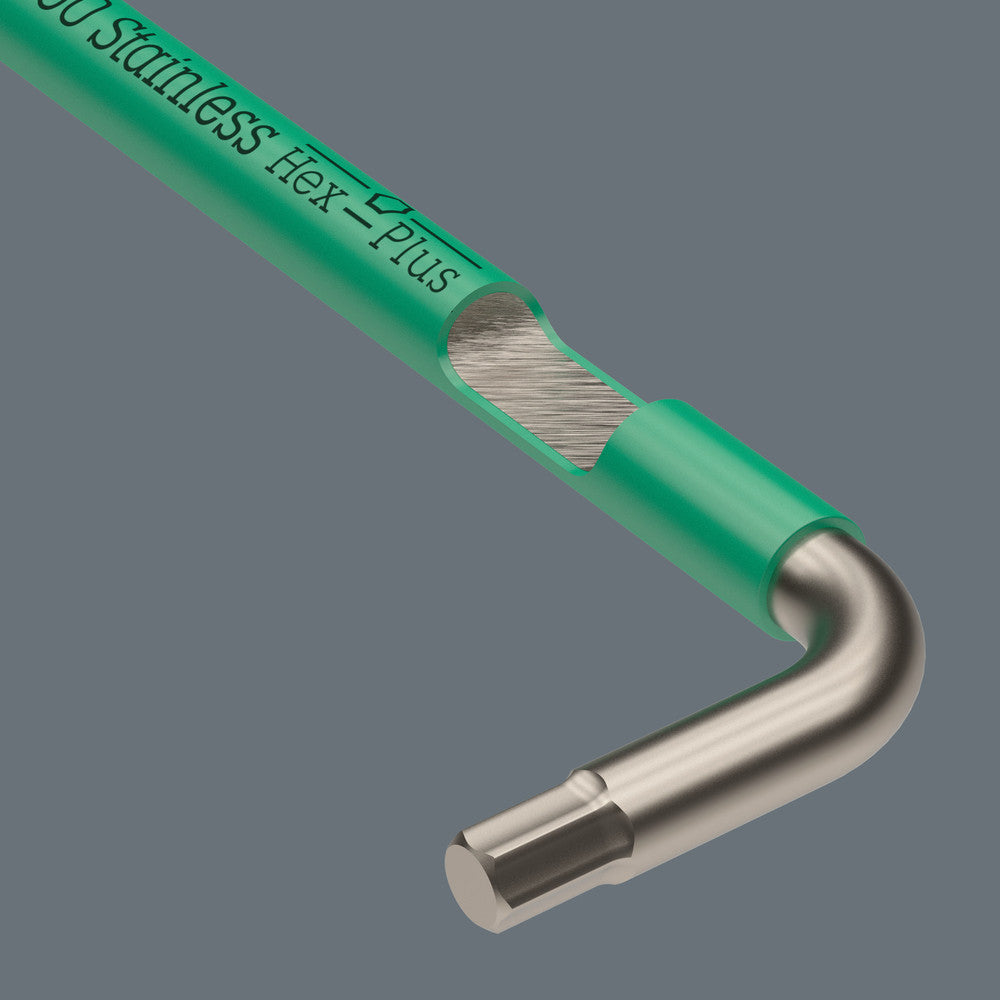 Wera Tools - 3950/9 Hex-Plus Multicolour Imperial Stainless 1, imperial, stainless steel