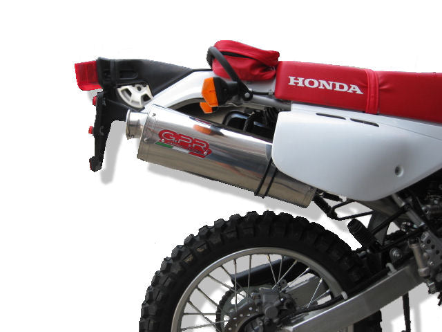 GPR-Exhaust---Trioval-Slip-on-for-XR-600-R-from-1991-to-1999-dB-Killer-Link-Pipe