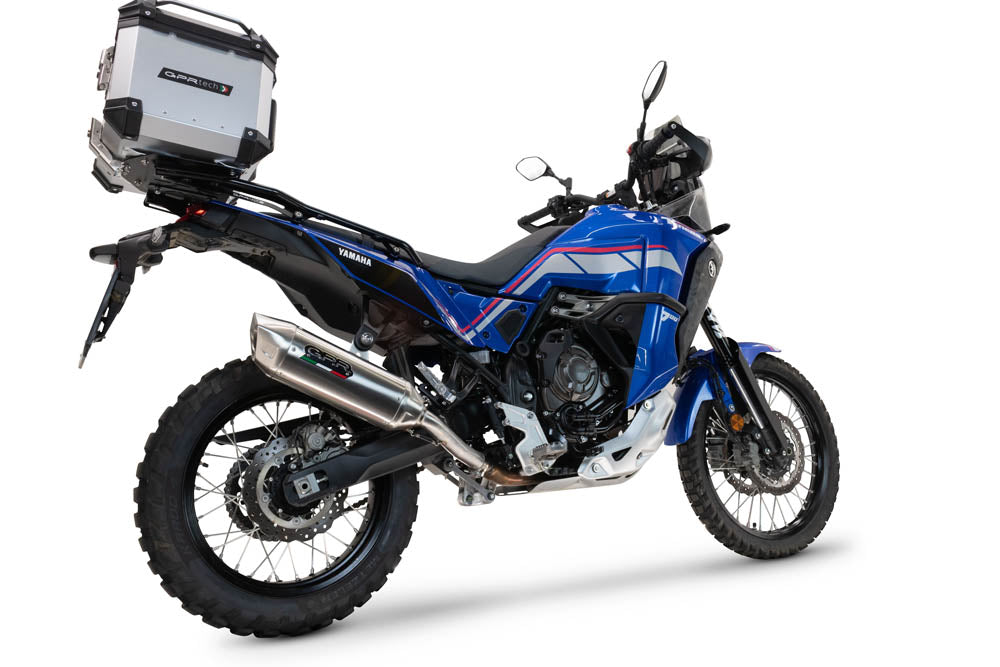 GPR-Exhaust---Furore-X-Acciaio-Inox-Slip-on-for-Tenere-700-from-2025-to-2026-dB-Killer-Link-Pipe