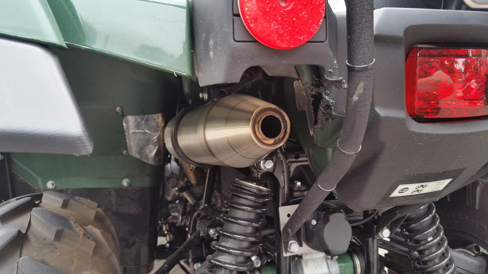 GPR-Exhaust---Deeptone-Atv-Slip-on-for-Grizzly-700-from-2007-to-2024-dB-Killer-Link-Pipe