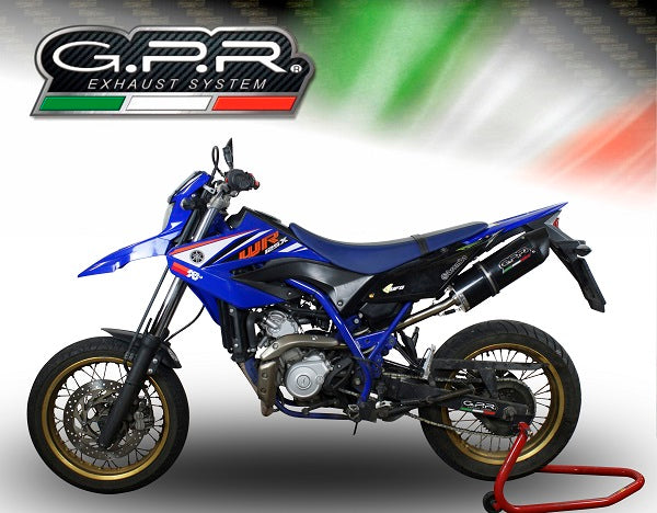 GPR-Exhaust---Furore-Nero-Slip-on-for-WR-125-R-from-2009-to-2011-dB-Killer-Link-Pipe