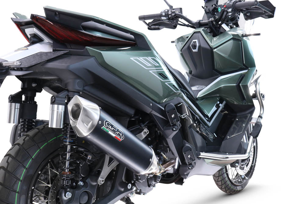 GPR-Exhaust---Furore-X-Scooter-Slip-on-for-365E-from-2024-to-2026-dB-Killer-Catalyst