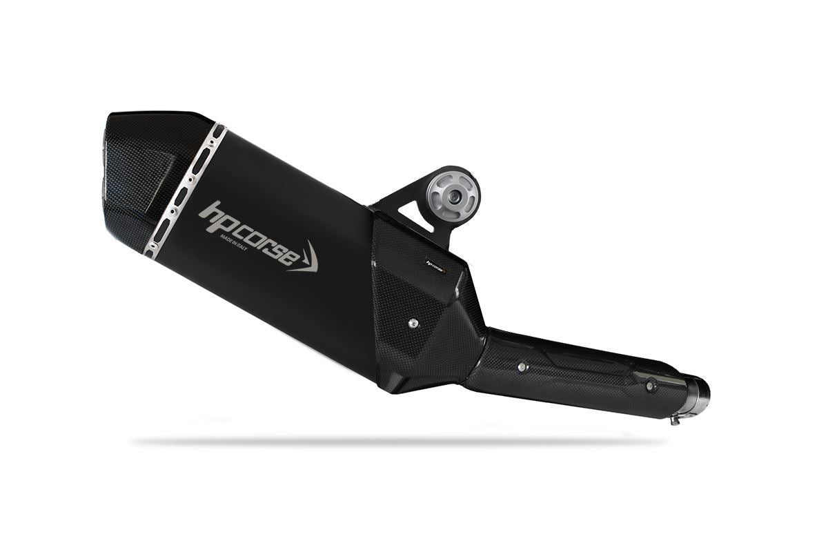 HPCorse - SPS-Carbon Short Euro 4/5 Muffler for Yamaha Tenere 700