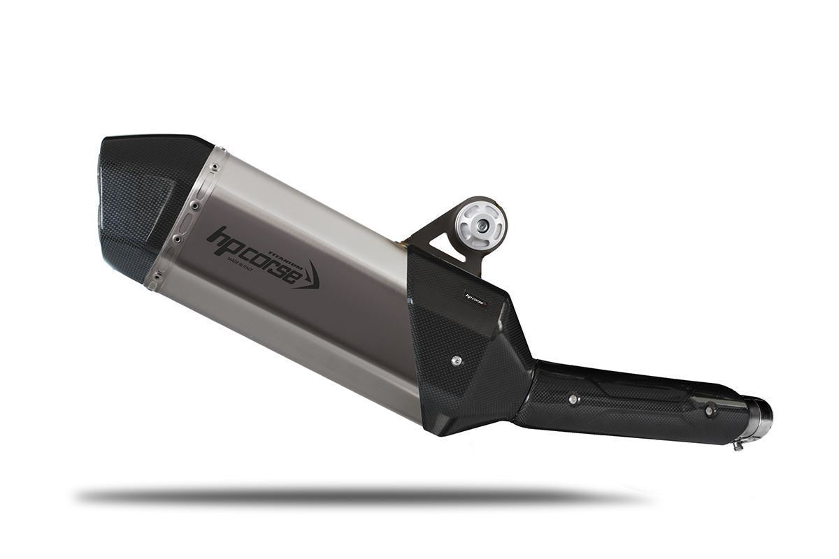 HPCorse - SPS-Carbon Short Euro 4/5 Muffler for Yamaha Tenere 700