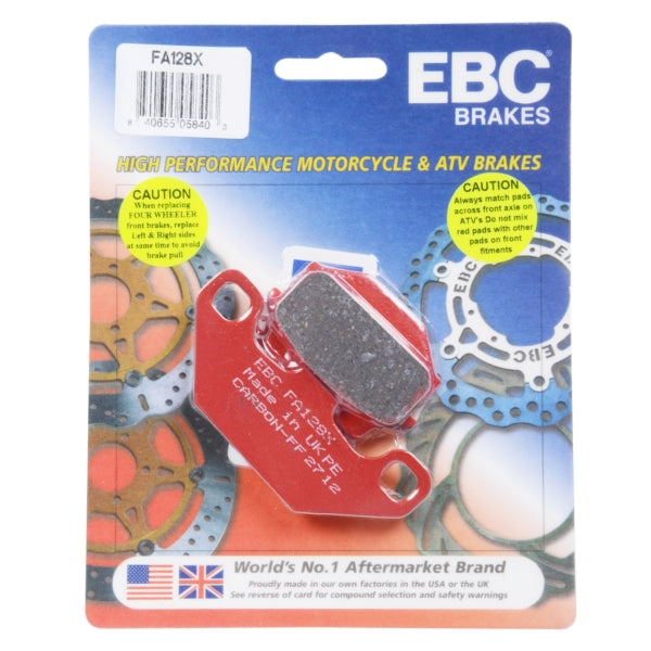 EBC - "X" Carbon Graphite Brake Pad (FA128X)