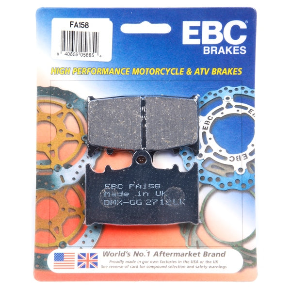 EBC - Front Brake Pads for Kawasaki, Suzuki (FA158)