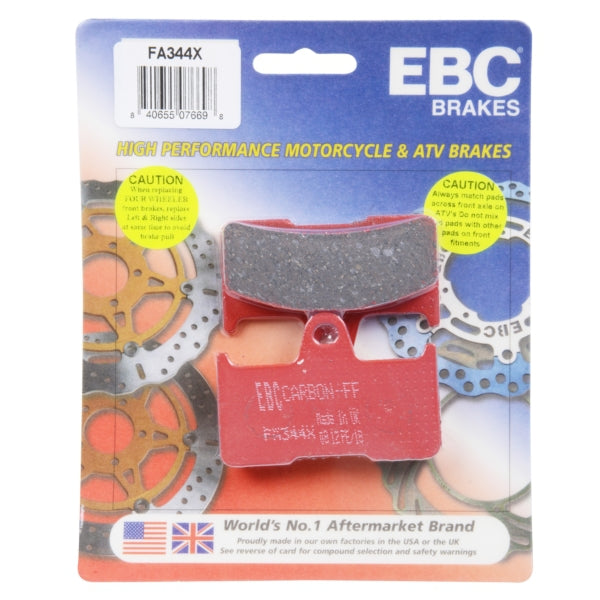 EBC - "X" Carbon Graphite Brake Pad (FA344X)