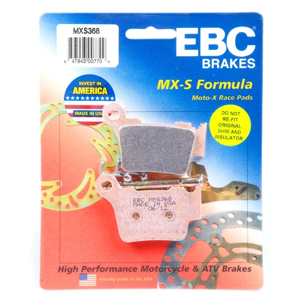 EBC - "MXS" Moto-X Race Brake Pad Rear (MXS368)