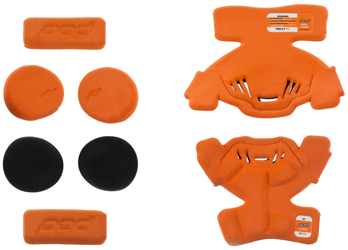 POD - Knee Brace Replacement MX Pad Set