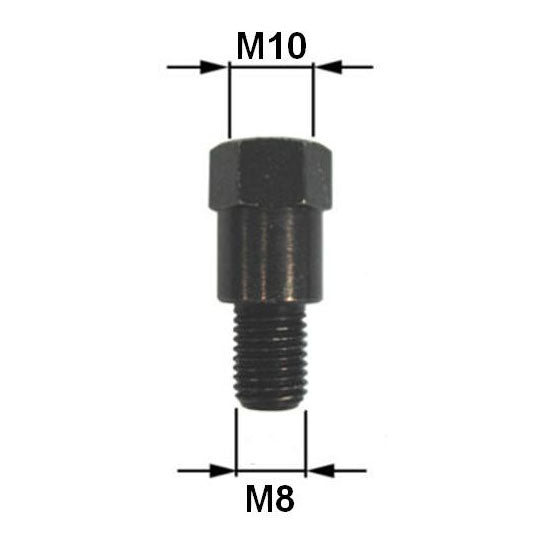 Touratech - Rear View Mirror Adapters M10 to M8