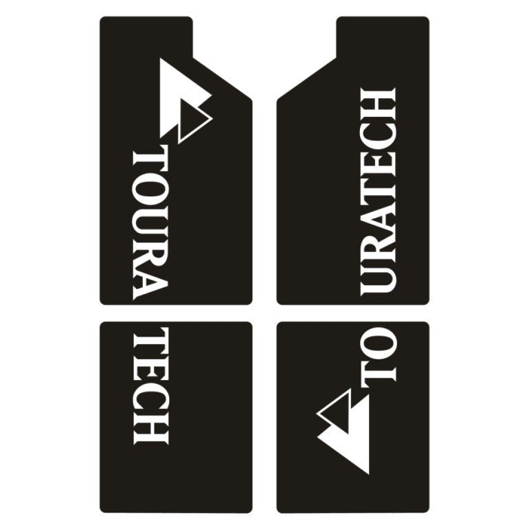 Touratech - Fork Stickers - BMW R1200GS up to 2012, GSA up to 2013