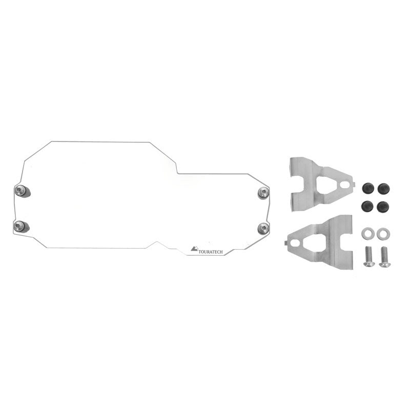 Touratech - Headlight Guard Makrolon Quick-Release - BMW F800GS /GSA, F700GS, F650GS Twin