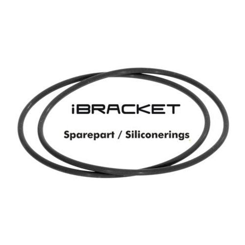 Touratech - Replacement Silicon Rings for iBracket Black