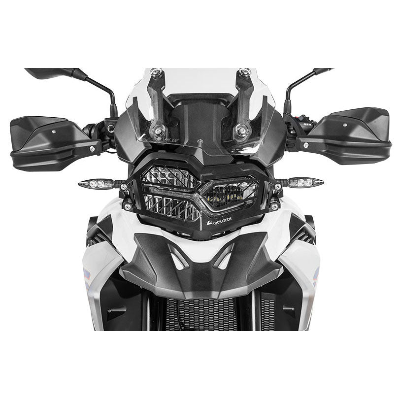 Touratech - Headlight Guard Black Quick-Release - BMW F850GS, F750GS