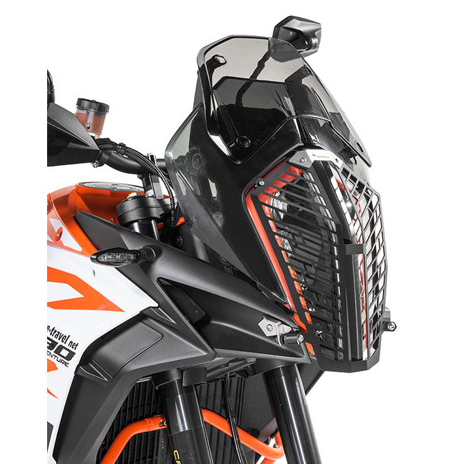 Touratech - Headlight Guard Stainless Steel Black Quick-Release - KTM Adventure S/R 1290 17-20