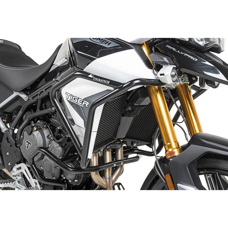 Touratech - Fairing Crash Bars Black - Triumph Tiger 900 Rally