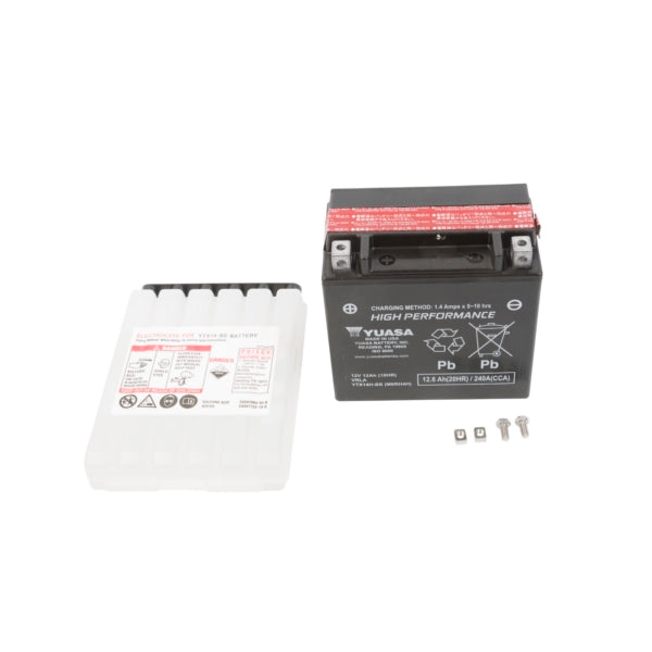 Yuasa - AGM Battery Maintenance Free High Performance (YTX14H-BS)