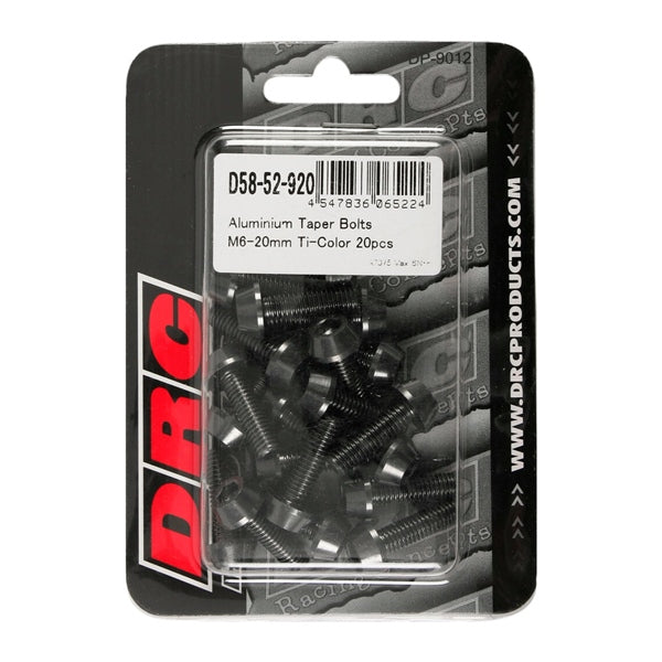 DRCZeta - M6 Steel / Stainless Bolts & Nuts (Flange, Cap & Taper) - D58-31-415
