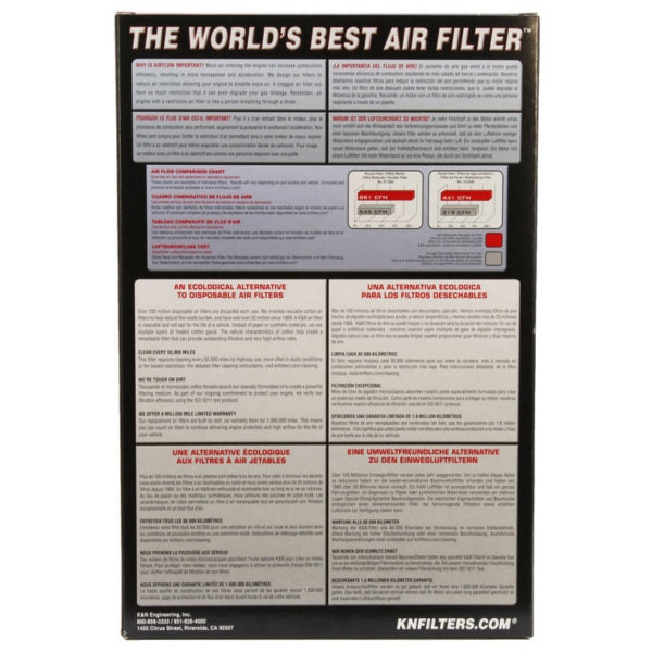KN-AIR FILTER HON KN HA-1008 024844237934