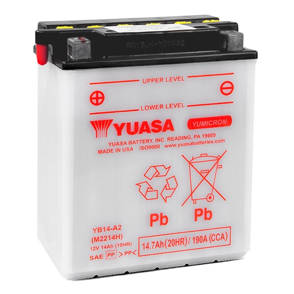 Yuasa - AGM Battery High Performance Conventional (YUAM2214HIND)