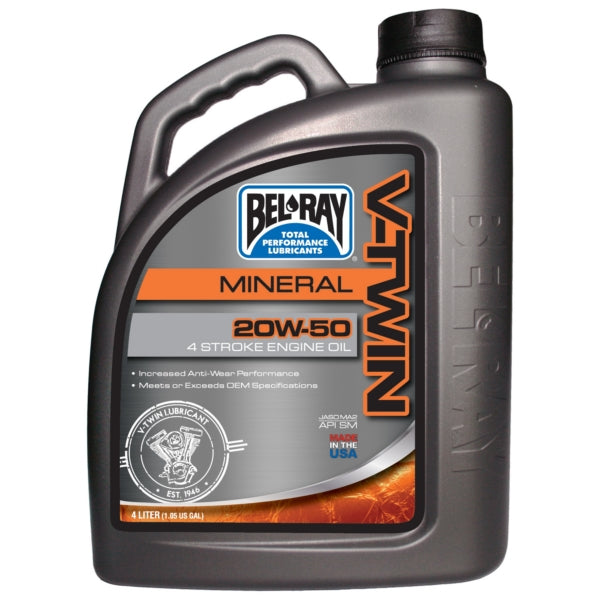 Bel-Ray - V-Twin Mineral Motor Oil
