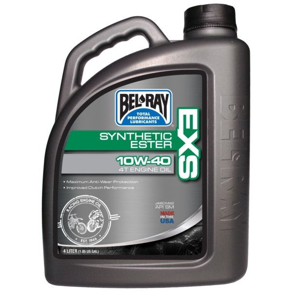 Bel-Ray - EXS Ester Motor Oil - 4T Full Synthetic (10w40 / 10w50)