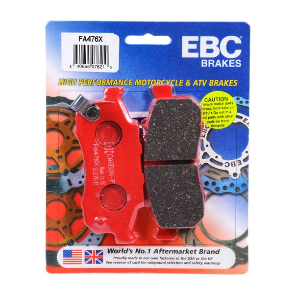 EBC - "X" Carbon Graphite Brake Pad (FA476X)