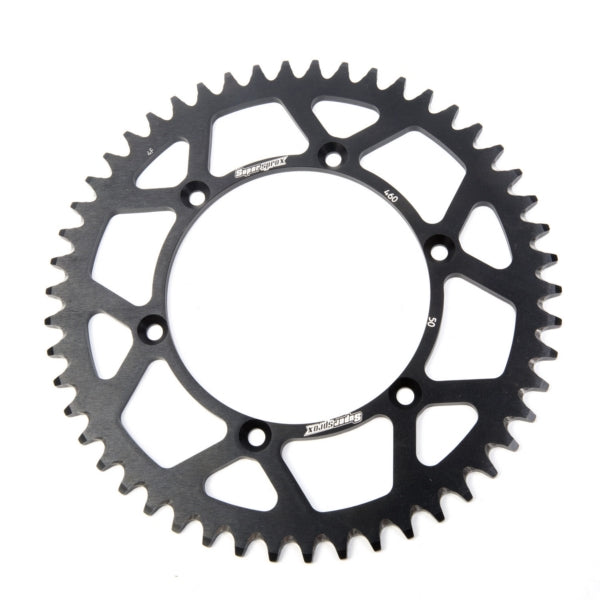 Supersprox-SPROCKET 50 Rear KAWA Black SUPERSPROX RAL-460-50-BLK