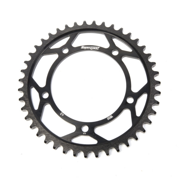 Supersprox-SPROCKET 43 Rear Suzuki Black SUPERSPROX RFE-1800-43-BLK