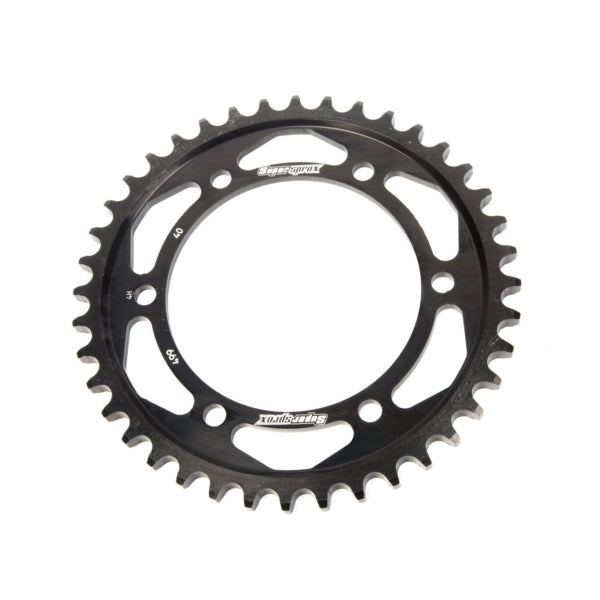Supersprox-SPROCKET 40 Rear Suzuki Black SUPERSPROX RFE-499-40-BLK