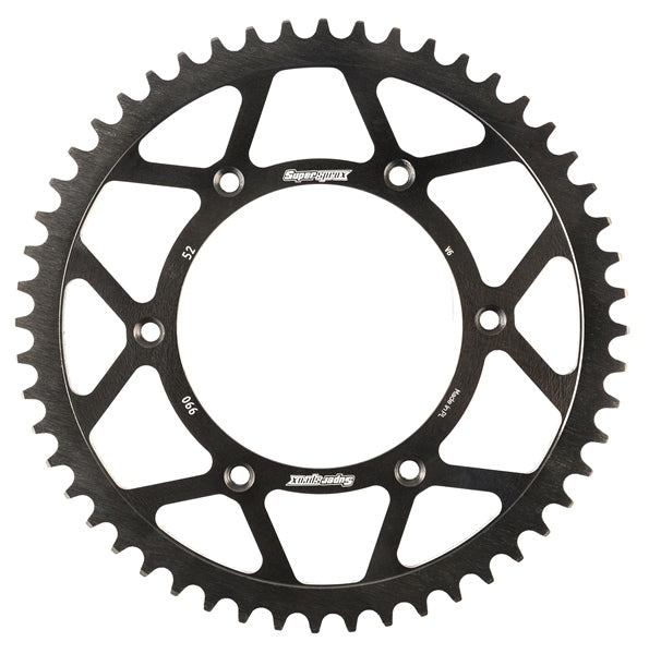 Supersprox-SPROCKET 52 Rear Black SUPERSPROX RFE-990-52-BLK