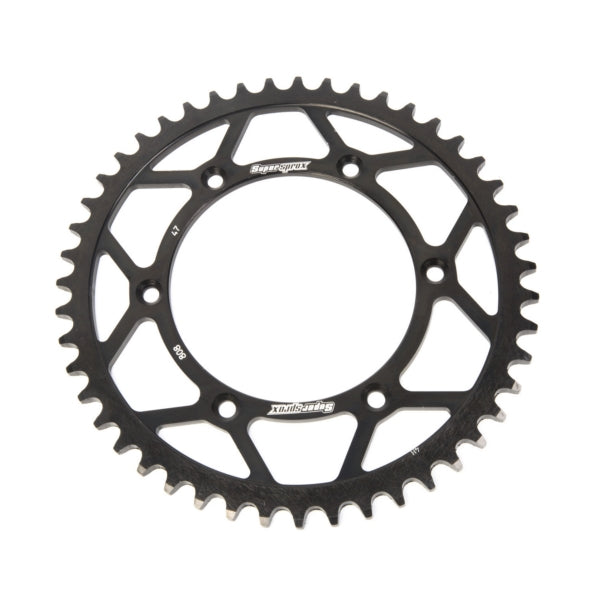 Supersprox-SPROCKET 47 Rear Suzuki Black SUPERSPROX RFE-808-47-BLK