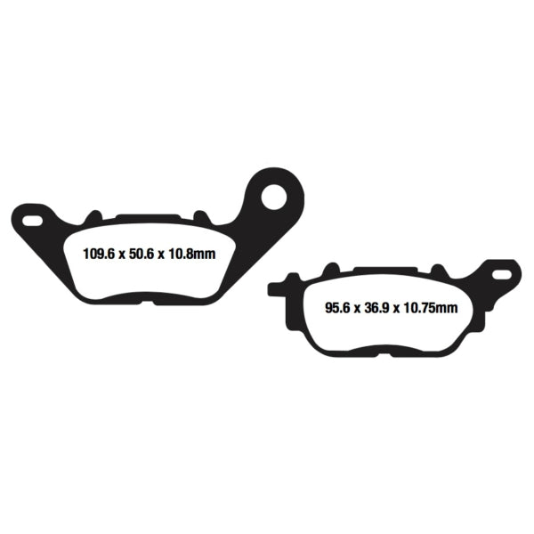 EBC - Double "H" Brake Pads (FA662HH)