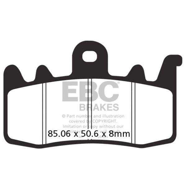 EBC - "GPFAX" Sintered Race Brake Pad Left/Right (GPFAX630HH)