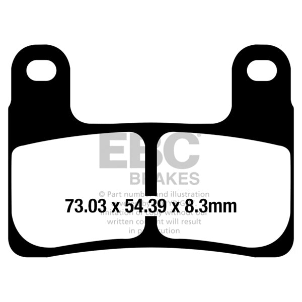 EBC - "GPFAX" Sintered Race Brake Pad Left/Right (GPFAX724HH)