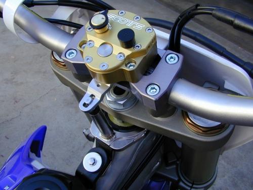 Scotts Performance - Yamaha 2004 WR450F Steering Damper Kit - ( DS-SUB-6260 & DM-SUB-6260)
