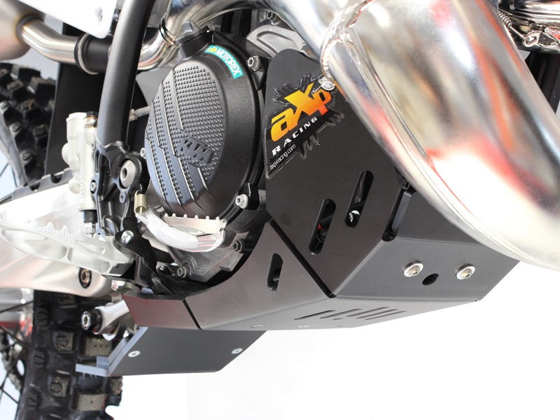 AXP - HDPE Skid Plate with Linkage Guard - Fits KTM 250SX/XC & 300XC, HUSQ TC250/TX300 2023
