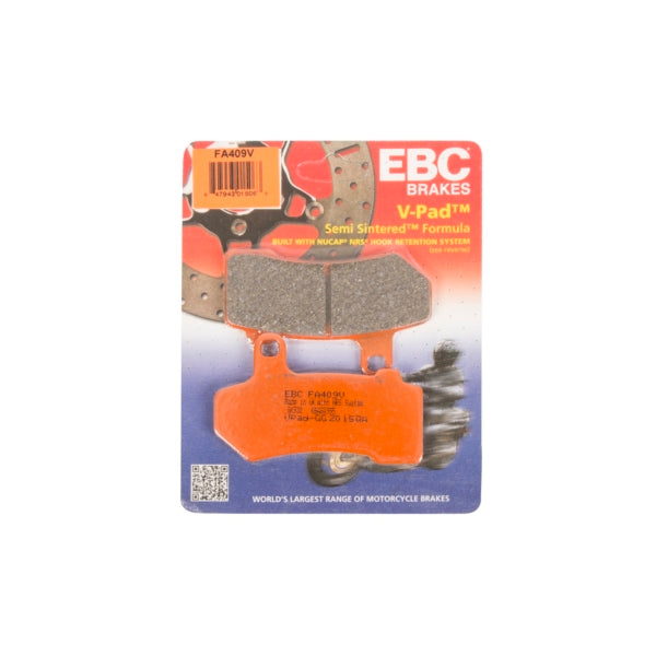 EBC - V-Pad Brake Pad - Front/Rear (FA409V)