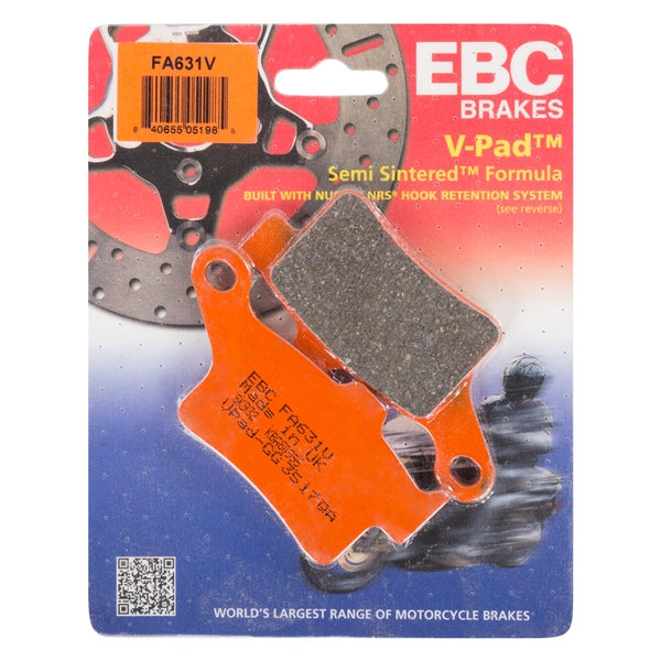 EBC - V-Pad Brake Pad - Rear (FA631V)