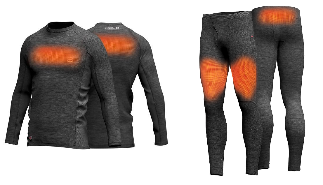 Mobile Warming - Men's Battery 7.4V Heated Primer Base Layers (Bluetooth-Enabled)