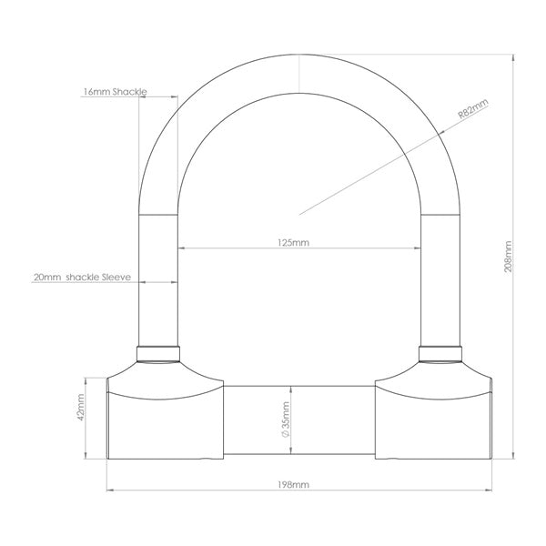OxfordProducts-ALARM-D SCOOT 200X196X16MM OXFORD LK220 5030009149320