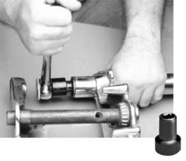 JIMS - Fork Nut Socket